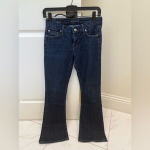 Fidelity Denim Dark Blue Flare Jeans